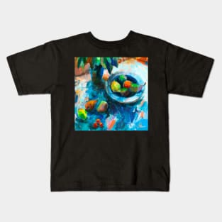 Blue Still Life Kids T-Shirt